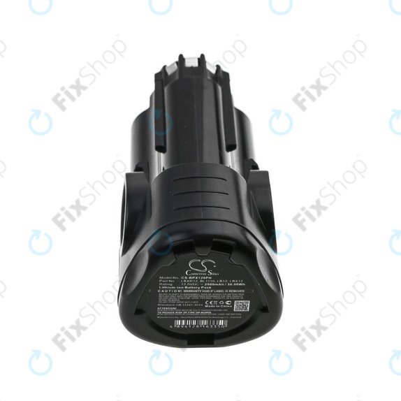 Baterija za Black & Decker EGBL108, BDCDMT112, 2500mAh, Li-Ion, 12V, LBXR12, BL1310, BL1510, LB12, HQ