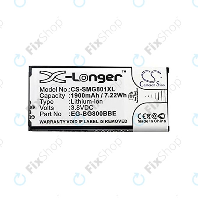 Samsung Galaxy S5 Mini G800F - Baterija EB-BG800BBE 1900mAh HQ