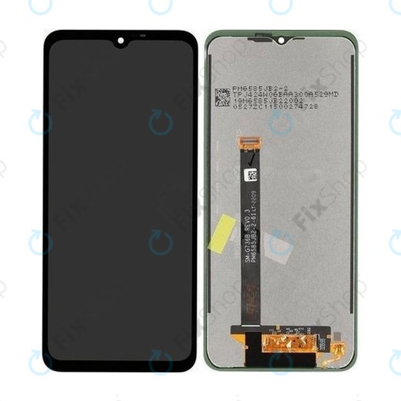 Samsung Xcover 6 Pro G736B - LCD zaslon + steklo na dotik + okvir (Black) - GH82-29187A, GH82-29188A Genuine Service Pack