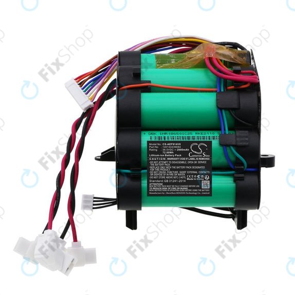Baterija za AEG FX9, Pure F9, Electrolux FlexLift PF9, 2000mAh, Li-Ion, 36V, 140144439084, HQ