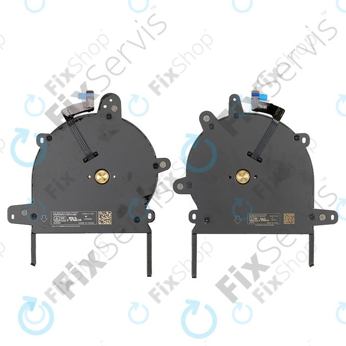 Apple MacBook Pro 13" A1706 (Late 2016 - Mid 2017), A1989 (2018 - 2019) - Ventilator (Levi + Desni)