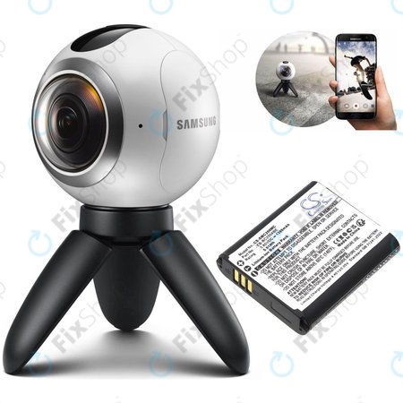 Baterija za Samsung Gear 360, 1300mAh, Li-Ion, 3.85V, EB-BC200ABE, HQ