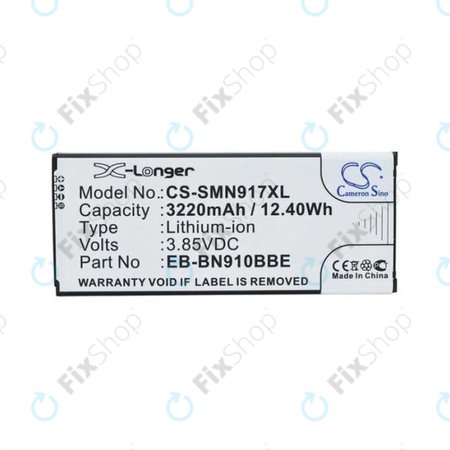 Samsung Galaxy Note 4 N910F - Baterija EB-BN910BBK 3220mAh HQ