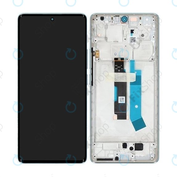 Xiaomi Redmi Note 14 Pro 4G 24116RACCG - LCD zaslon + steklo na dotik + okvir (Ocean Blue) OLED