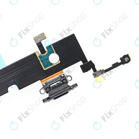 Apple iPhone XS Max - konektor za polnjenje + Flex kabel (Space Gray)