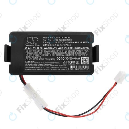 Rowenta RR7774, RR7755, Tefal RG7765 - Baterija RS-2230002091 Li-Ion 14.8V 2600mAh HQ