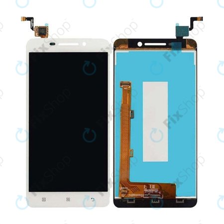 Lenovo A5000 - LCD zaslon + steklo na dotik (White) TFT