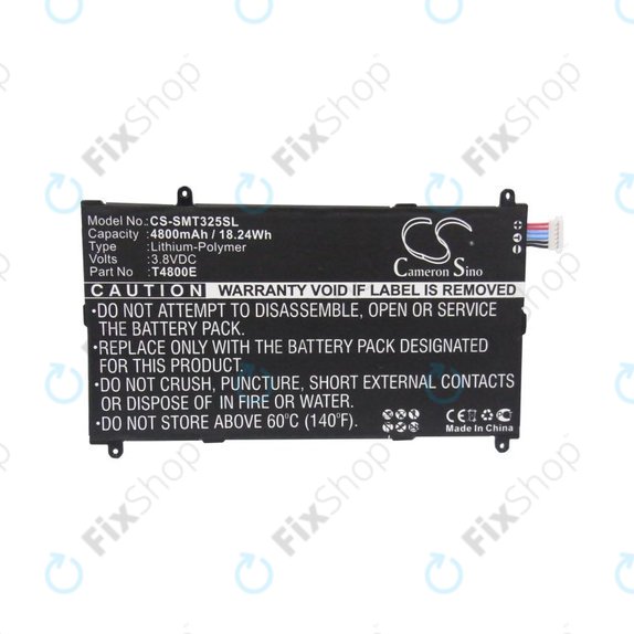 Baterija za Samsung Galaxy Tab Pro 8.4, 4800mAh, Li-Pol, 3.8V, T4800E, HQ