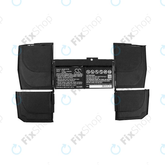 Apple MacBook 12" A1534 (Early 2015 - Mid 2017) - Baterija A1527, A1705 5200mAh HQ