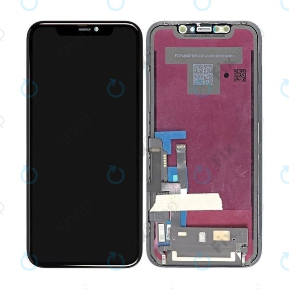 Zaslon In-Cell FHD za iPhone 11, Steklo na dotik z okvirjem, FixPremium