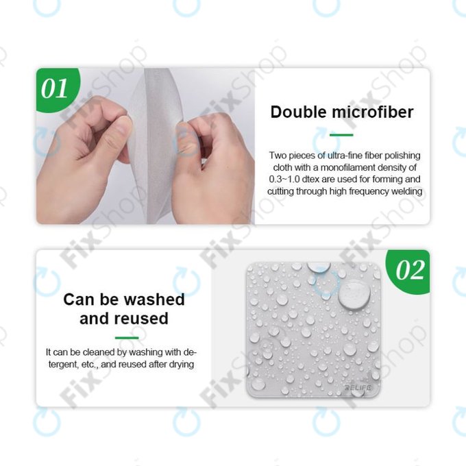 Relife RL-045C - Krpica iz mikrovlaken