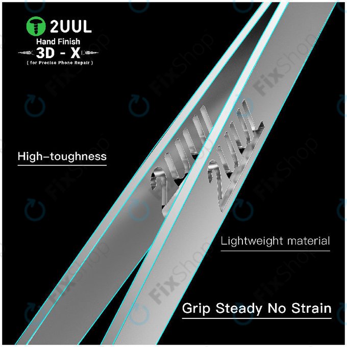 Precizna pinceta, 3D-X ročno dodelana, 2UUL TW02