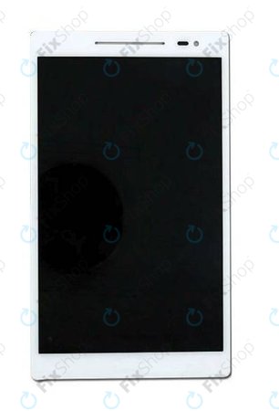 Asus ZenPad 8 Z380C, Z7380CX - LCD zaslon + steklo na dotik (White) TFT