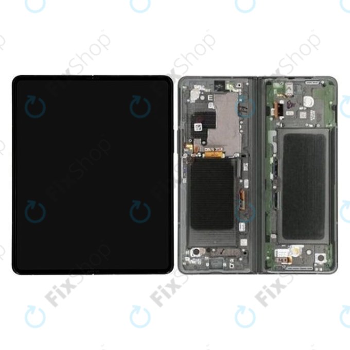 Samsung Galaxy Z Fold 3 F926B - LCD zaslon + steklo na dotik + okvir (Phantom Green) - GH82-26283B Genuine Service Pack