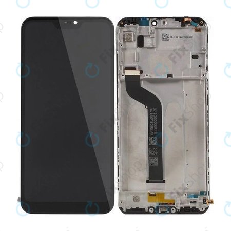 Xiaomi Mi A2 Lite (Redmi 6 Pro) - LCD zaslon + steklo na dotik + okvir (Black) - 560610035033 Genuine Service Pack