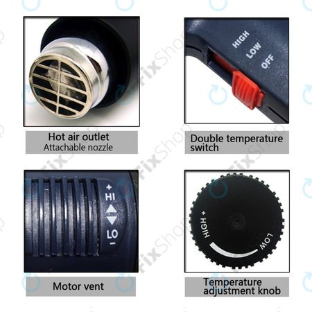 Best BST-8016 - Toplotna pištola (3A)