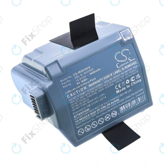 Baterija za iRobot Roomba S9, S9+, 4400mAh, Li-Ion, 14.4V, ABL-B, HQ