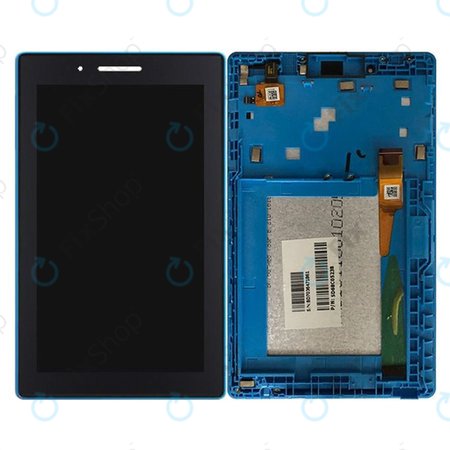Lenovo TAB 3 TB3-710F - LCD zaslon + steklo na dotik + okvir (Blue) TFT