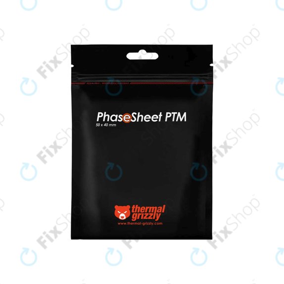 Termalna blazinica 50x40x0,2mm, Thermal Grizzly PhaseSheet PTM