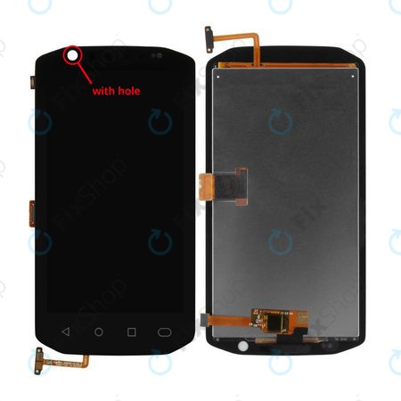 Zebra TC70, TC72, TC75, TC77 - LCD zaslon + steklo na dotik TFT (brez izreza)