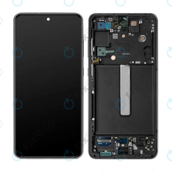 Samsung Galaxy S21 FE G990B - LCD zaslon + steklo na dotik + okvir (Black) TFT