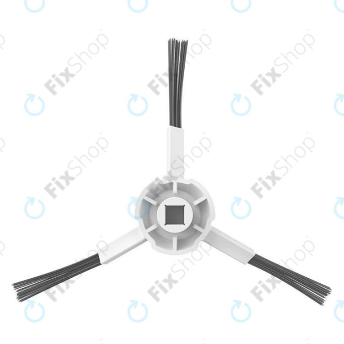 Stranska krtača, 2 kos, Bela za Xiaomi Mi Robot Vacuum S20+, S10+, X20+, X10+