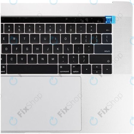Apple MacBook Pro 15" A1707 (Late 2016 - Mid 2017) - Tipkovnica z zgornjim okvirjem + tipkovnica US + mikrofon + Trackpad + zvočniki (Silver)