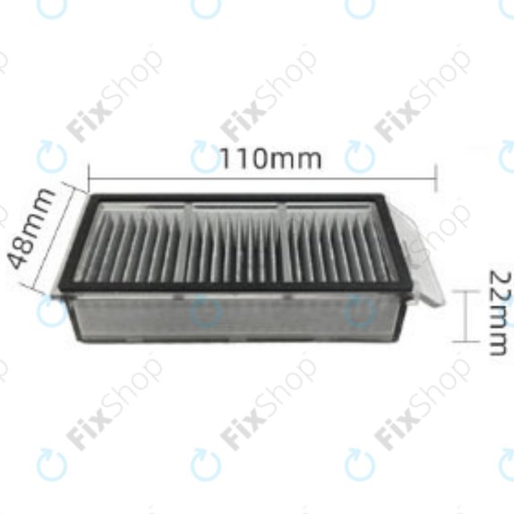 HEPA filter, 2 kos za Xiaomi Dreame X50 Ultra, L40s Pro Ultra, Mova V50 Ultra, P60