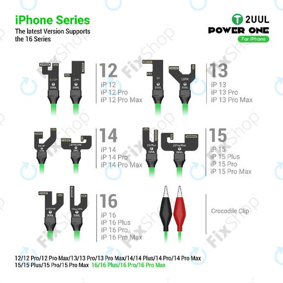 One-Click napajalni kabel, 2UUL PW09, za iPhone 12-16 Pro Max