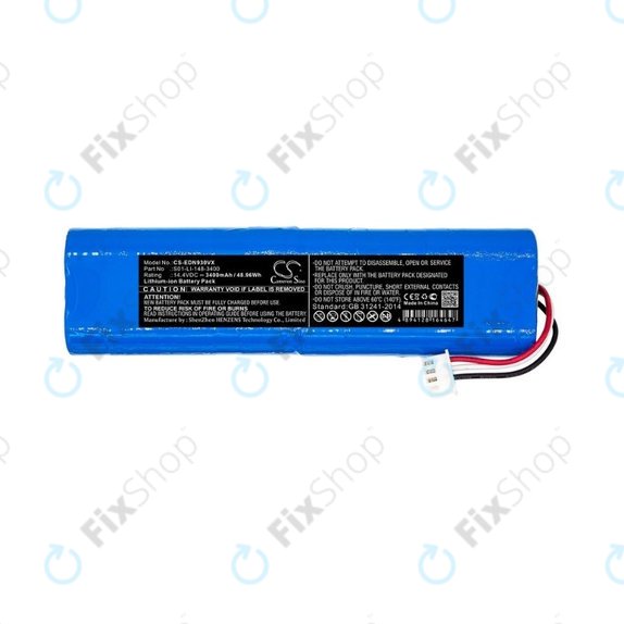 Ecovacs Deebot Ozmo 900-series, N-series, T-series, Yeedi Vac 2 Pro - Baterija S01-LI-148-3400 Li-Ion 14.4V 3400mAh HQ