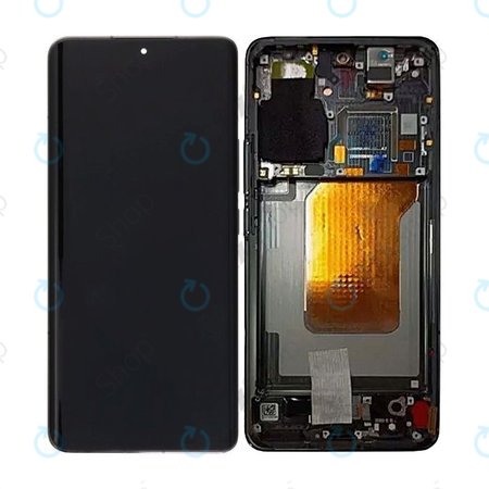 Xiaomi 13 Pro - LCD zaslon + steklo na dotik + okvir (Ceramic Black) - 56000300M200 Genuine Service Pack