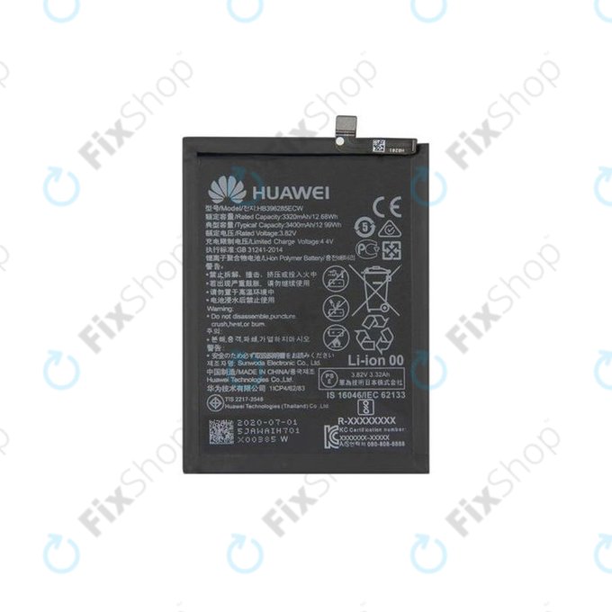 Huawei P20, Honor 10 - Baterija HB396285ECW 3400mAh - 24022573, 24022756 Genuine Service Pack