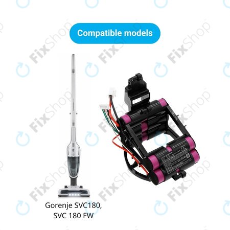 Gorenje SVC-series - Baterija 861789 Li-Ion 18.0V 3000mAh HQ