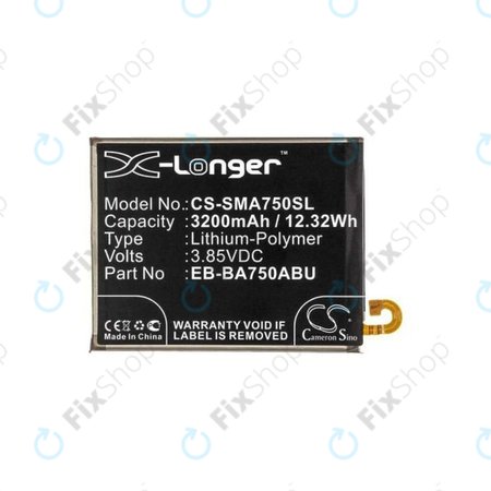 Samsung Galaxy A10 A105F, A7 A750F (2018) - Baterija EB-BA750ABE 3200mAh HQ