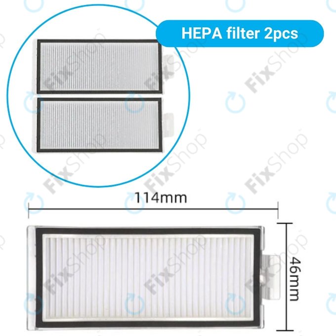 Xiaomi Roborock Q7, Q7+, Q7 Max, Q7 Max+, T8 - Standardni komplet (Bela)