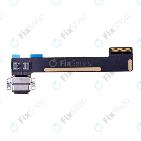 Apple iPad Mini 4, Mini 5 - Konektor za polnjenje + Flex kabel (Black)