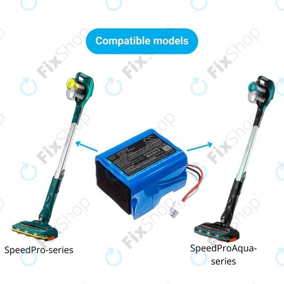 Philips SpeedPro, SpeedPro Aqua - Baterija INR18650C25 Li-Ion 21.6V 2500mAh HQ