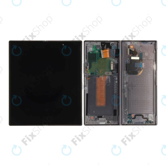 Samsung Galaxy Z Fold 6 F956B - LCD zaslon + steklo na dotik + okvir (Silver Shadow) - GH82-35042A Genuine Service Pack