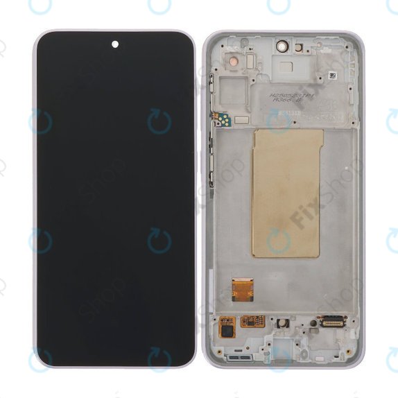 Samsung Galaxy A36 A366E - LCD zaslon + steklo na dotik + okvir (Awesome Lavender) OLED