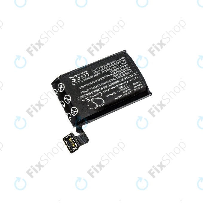 Baterija za Apple Watch 3 38 mm, 270mAh, GPS + Cellular Version, Li-Pol, 3.82 V, A1848, HQ