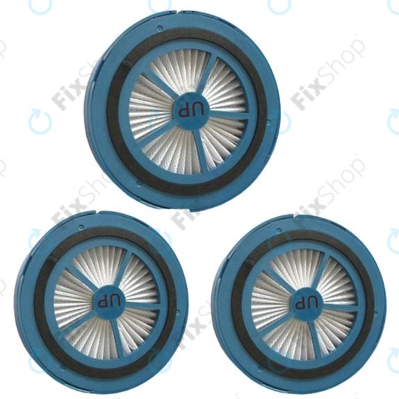 Proscenic P10, P11, U11 - HEPA Filter (Blue) - 3 kosa