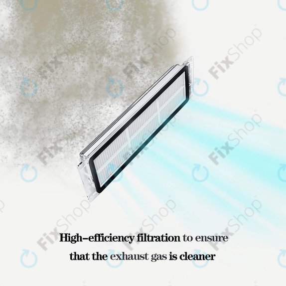 Xiaomi Roborock S5, S5 Max, S6, S6 MaxV, S6 Pure, E4, E5, Mijia 1S, Mi Robot Vacuum Mop 1S, Xiaowa E2, E3, Lite C10 - HEPA filter (2 kosa)