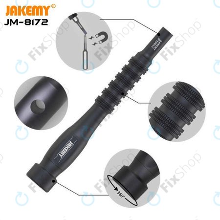 Jakemy JM-8172 - Komplet servisnega orodja za servis elektronike 73 v 1