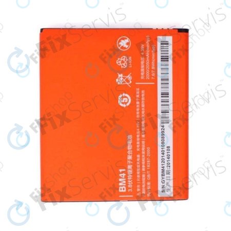Xiaomi Redmi 1S - Baterija BM41 2050mAh