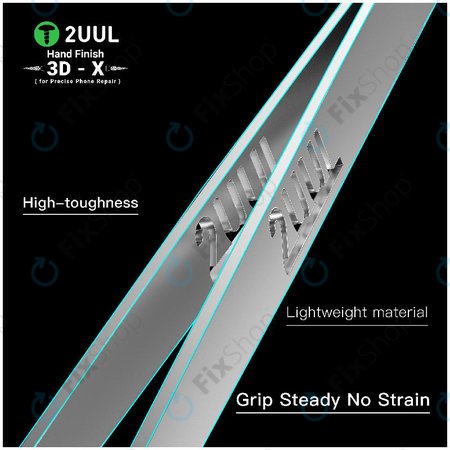 Precizna pinceta, 3D-X ročno dodelana, 2UUL TW02