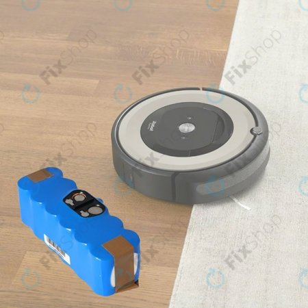 iRobot Roomba 500, 600, 700, 800, 900-series, R3, Scooba 450, Vileda 137173 - Baterija 11702, GD-Roomba-500, VAC-500NMH-33 Ni-MH 14.4V 4500mAh