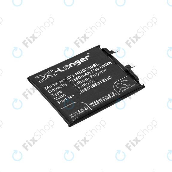 Baterija za Honor Magic 5 Pro, 5350mAh, Li-Pol, 3.86V, HB526881EHC, HQ