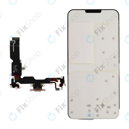 Priključek za polnjenje + Flex kabel za iPhone 15 Plus | Pink | 923-12773 | Genuine Apple