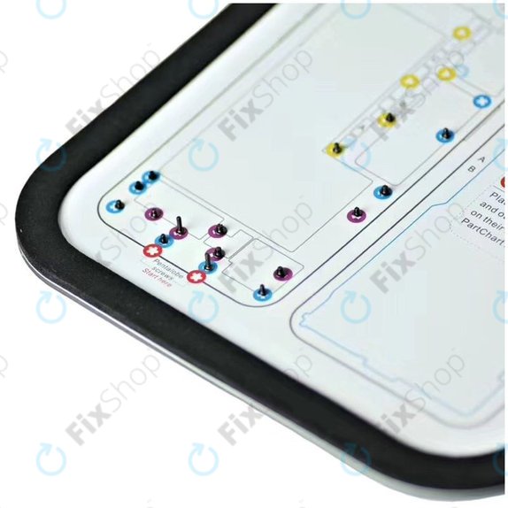 Magnetni organizator z vijaki s shemo (iPhone 6 - 11 Pro Max)