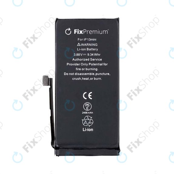 Baterija za iPhone 13 Mini, 2406mAh, DIAGNOSTIC